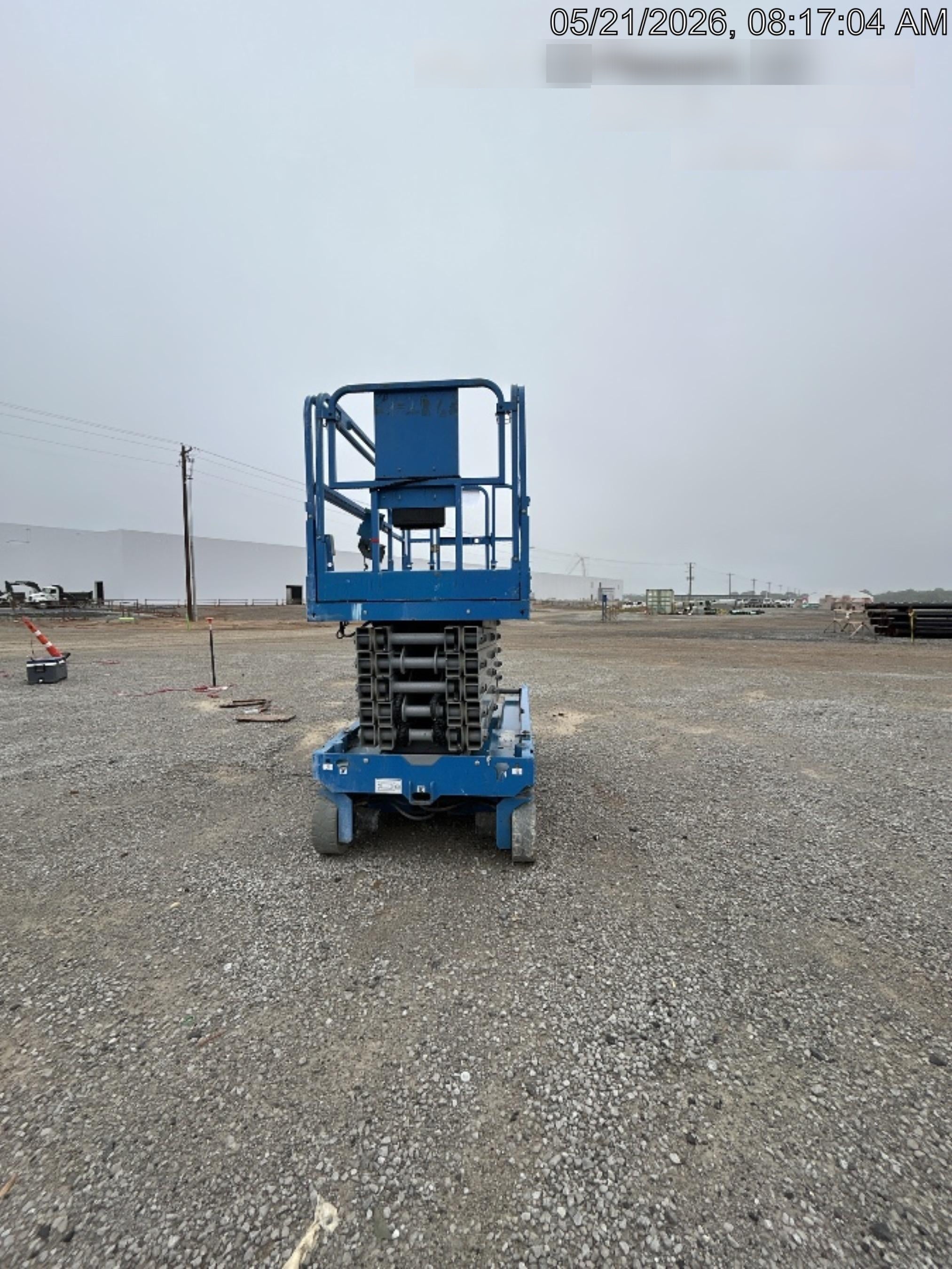 2019 Genie GS-4047 Folding rails with half height swing gate