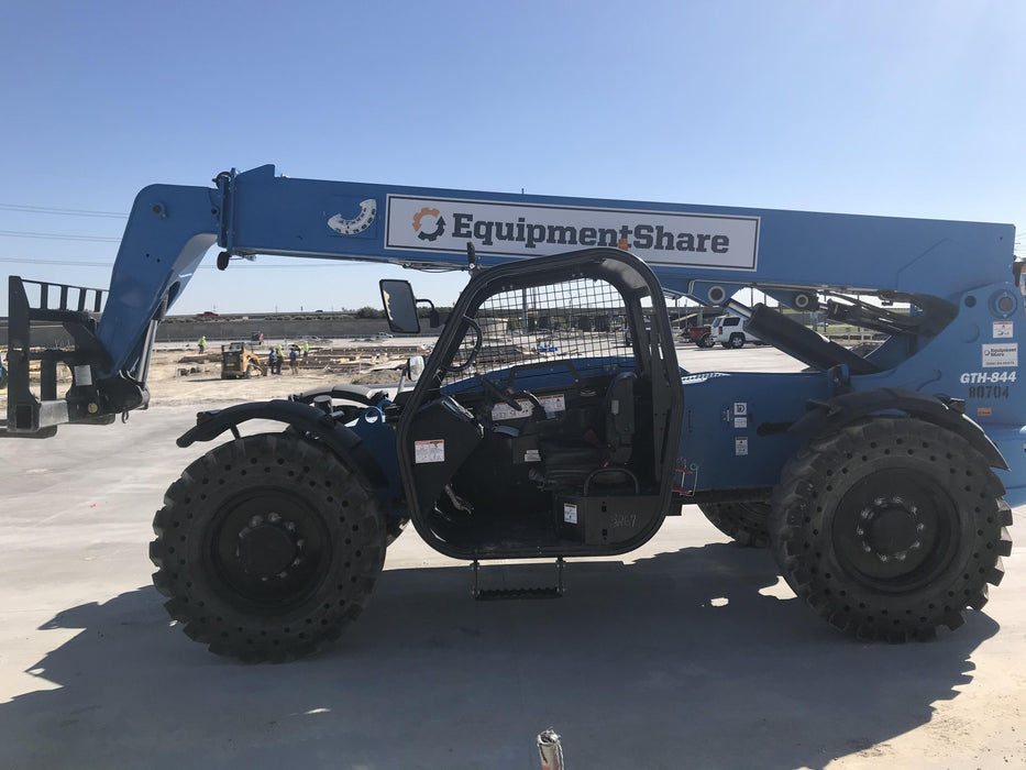 2020 Genie GTH-844 Canopy, Solid Tires, Work Lights, Beacon, Aux Hydraulics, Back up Alarm, Lifting Eye