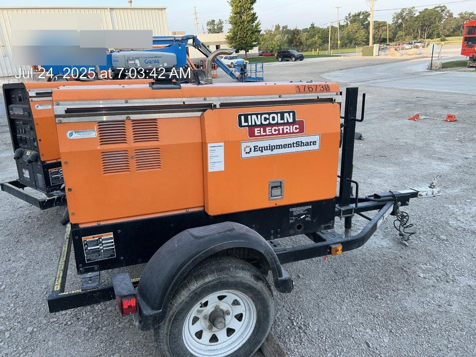 2021 Lincoln Electric Vantage 322 Vantage 322 Ready Pak 3 w/ Decals, ORANGE (includes trailer, cable rack, fender light kit) NO Telematics