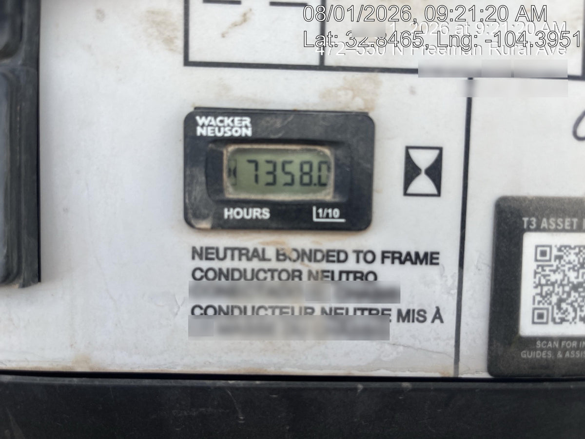 2018 Wacker Neuson LTV6L-MH Wacker Neuson LTV6L Mobile Light Tower w/Fuel Level Sensor Installed