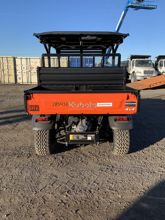 2022 Kubota RTV-X1140W-H Plastic Canopy, Windshield Acrylic Clear, LED Strobe Light, Wire Harness Kit, Back up Alarm