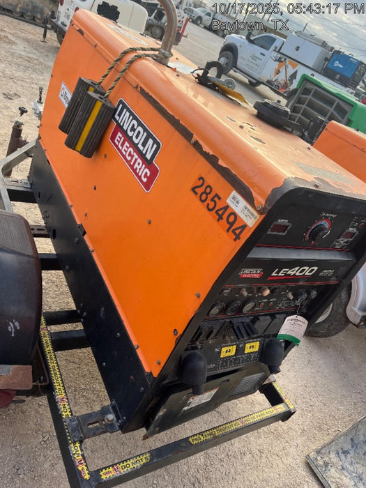 2022 Lincoln Electric LE400 Kubota V1505, Trlr, Cable Rack, Light Kit, ES Decals, T3