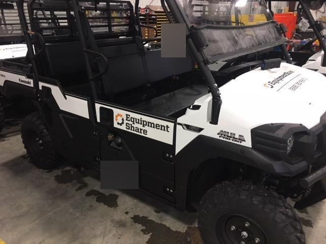 2018 Kawasaki MULE PRO-DX Kawasaki Mule 4x4 Diesel UTV w/Hard Top, Windshield, Beacon, Backup Alarm, ES Keypad/Hardware Installed