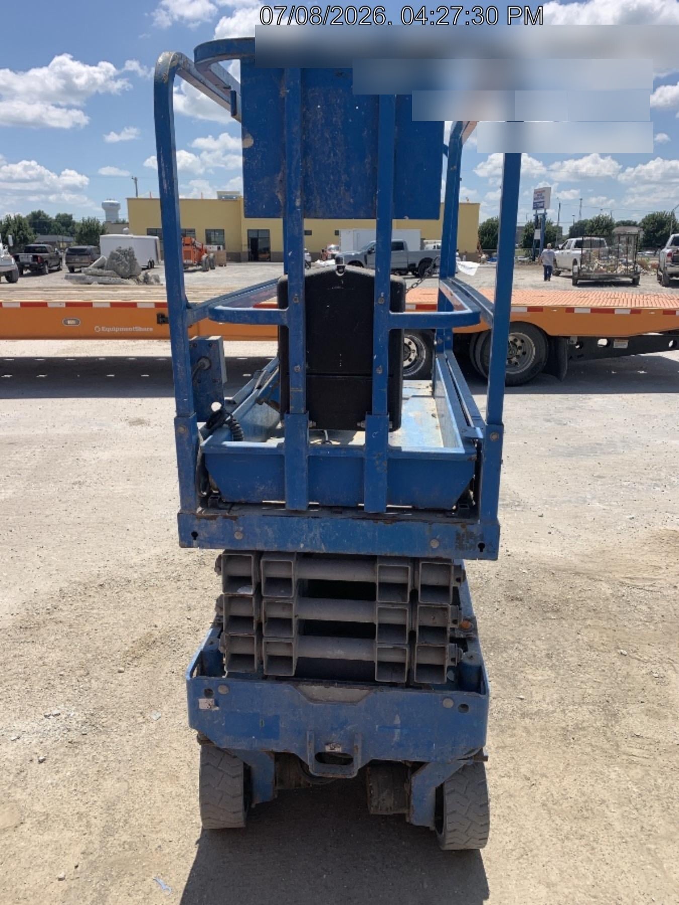 2019 Genie GS-1930 Fixed Rails with Chain Entry
