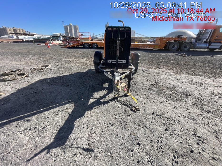 2021 Lincoln Electric Vantage 322 Vantage 322 Ready Pak 3 w/ Telematics & Decals, ORANGE (includes trailer, cable rack, fender light kit)