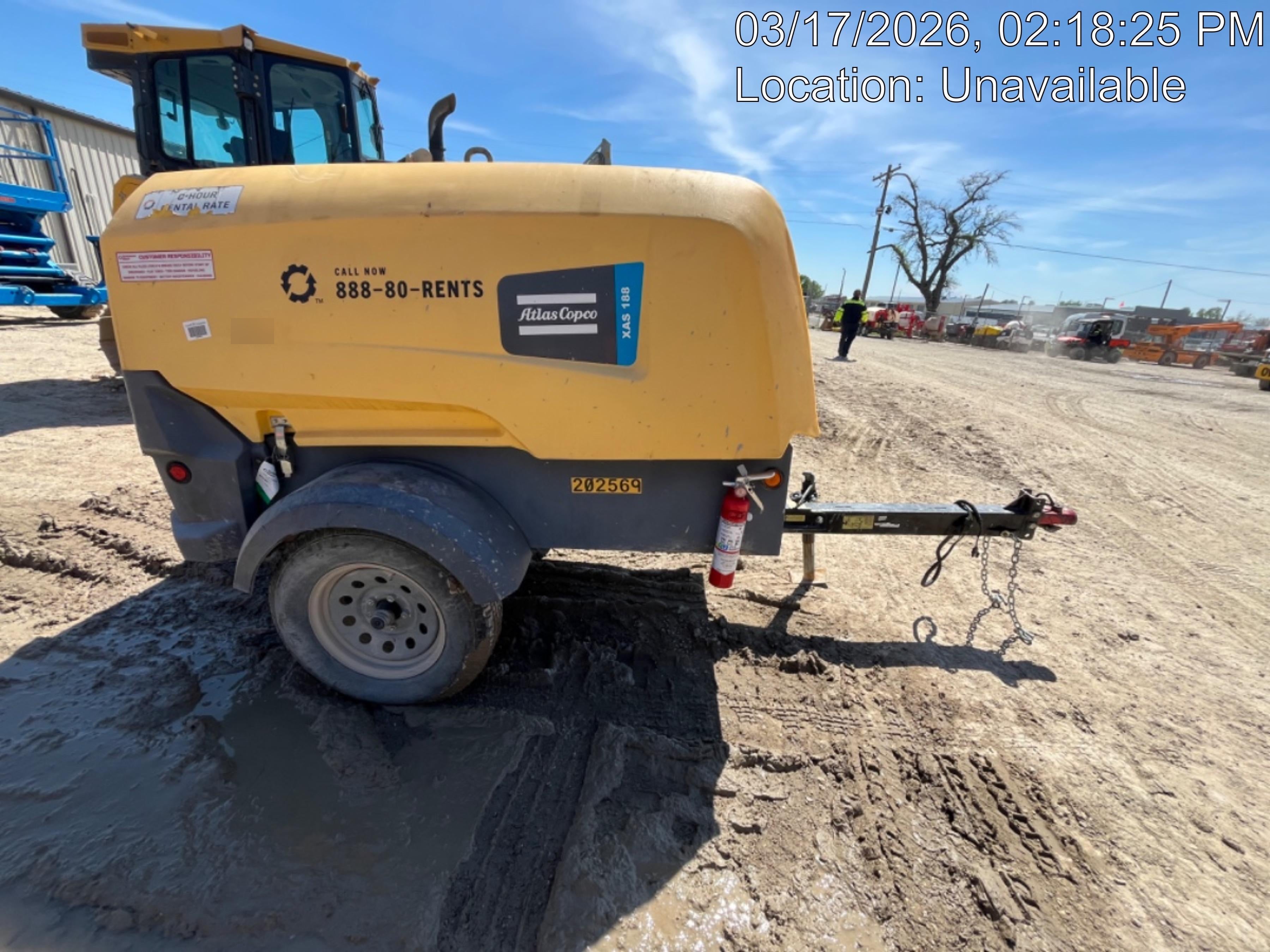 2022 ATLAS COPCO XAS188 CWK