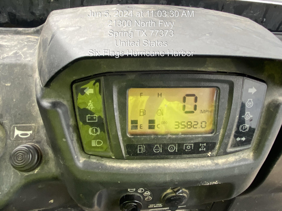 2021 Kubota RTV-X1140W-H Plastic Canopy, Windshield Acrylic Clear, LED Strobe Light, Wire Harness Kit, Back up Alarm