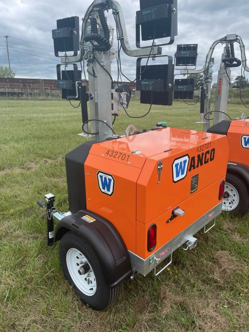 2024 Wanco WLTT-4MM4K Diesel, Deep Sea Controller, Shore Power Plug, Auto Start, (4) 350W LED Floodlights, 4kW Generator, 60 Gal Fuel Tank, 2" Ball, T3