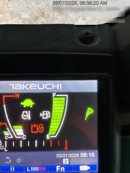 2020 TAKEUCHI TL6CR