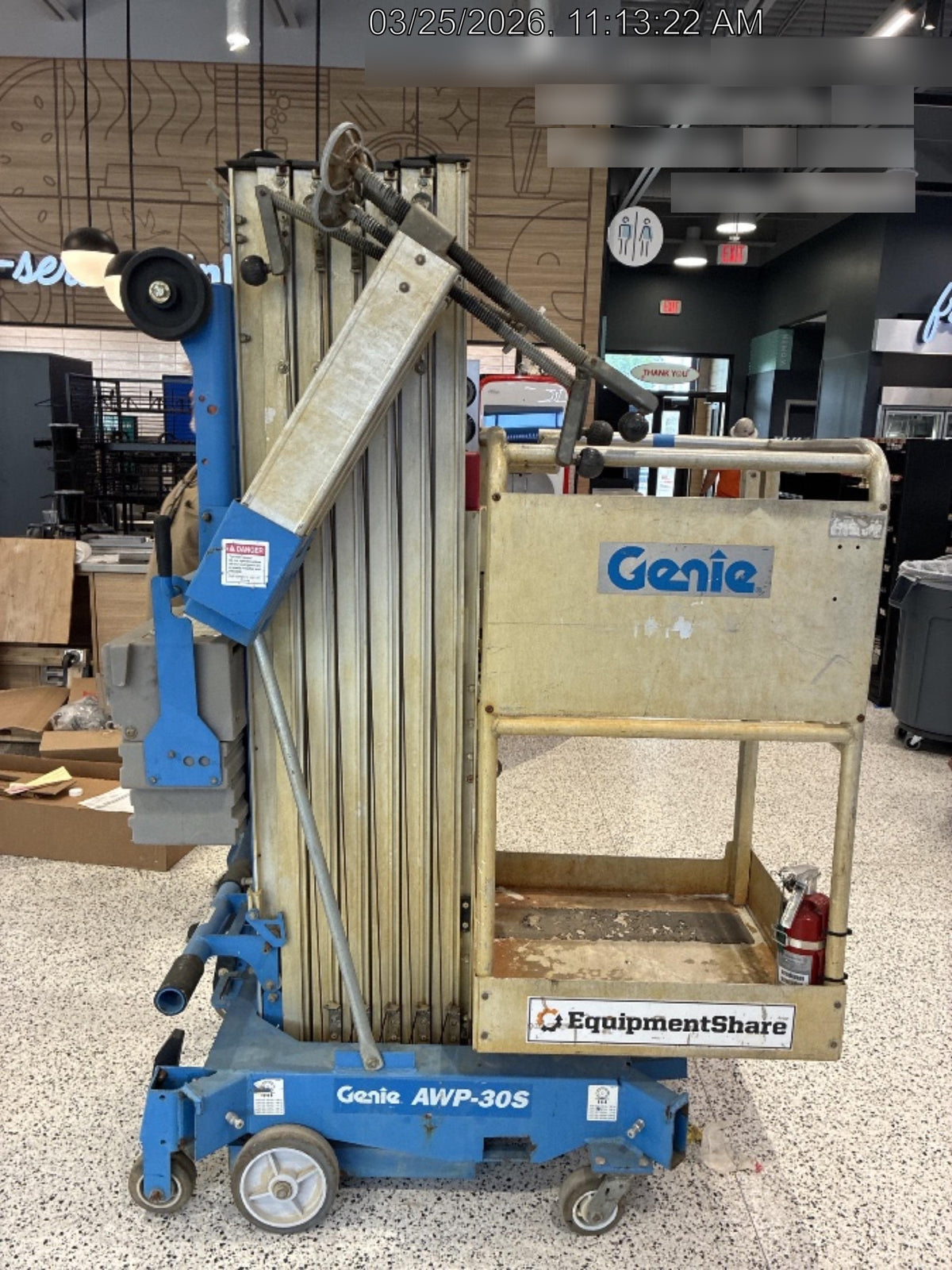 2019 GENIE AWP-30S