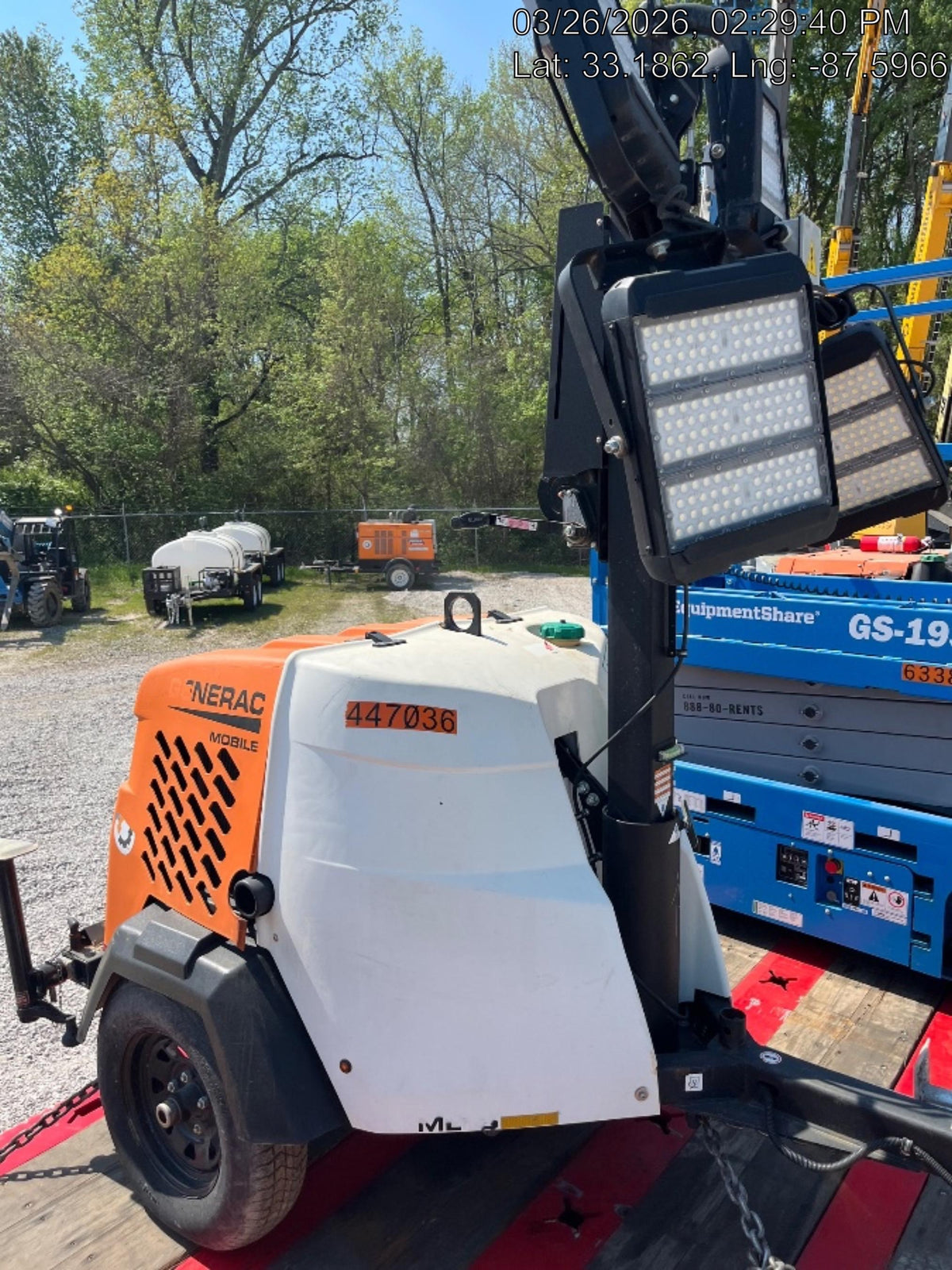 2024 Generac MLTS-4 2.4kW, Mitsu Eng, Analog, LED, Diesel.