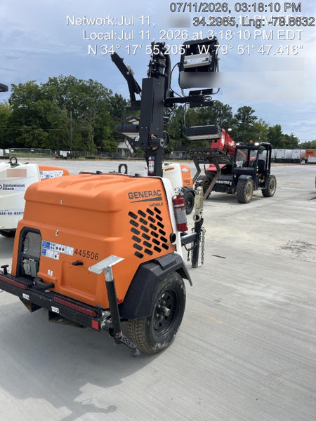 2024 Generac MLT6SKDS-STD4 ELEC WINCH Diesel, Electric Winch Mast, Powerzone Controller, (4) 320W LED Lights, 4kW Generator, 39.9 Gal Fuel Tank, 2" pintle, T3