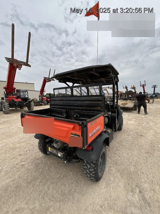 2020 Kubota RTV-X1140W-H Canopy, 4-Seater, Diesel, Windshield Acrylic Clear, LED Strobe, Backup Alarm