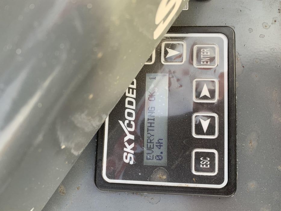 2020 Skyjack SJIII-3219 Solid NM Tires, Half height spring hinged entry gate, Dual Beacons, 800W Inverter