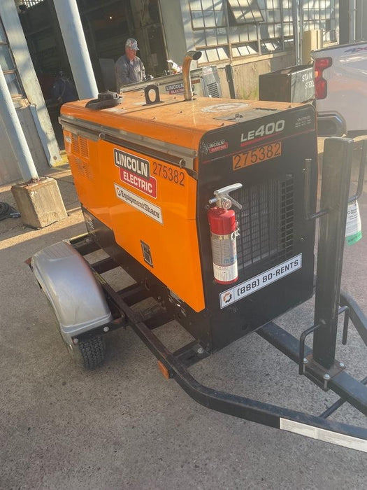 2022 Lincoln Electric LE400 Kubota V1505, Trlr, Cable Rack, Light Kit, ES Decals, T3