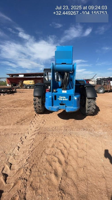 2018 Genie GTH-844 GTH-844 w/Open ROPS, Solid Tires, beacon/work lights, 60" carriage/forks