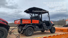 2021 Kubota RTV-X1140W-H Plastic Canopy, Windshield Acrylic Clear, LED Strobe Light, Wire Harness Kit, Back up Alarm