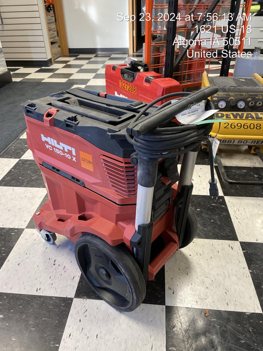 2023 HILTI VC 150-10 X