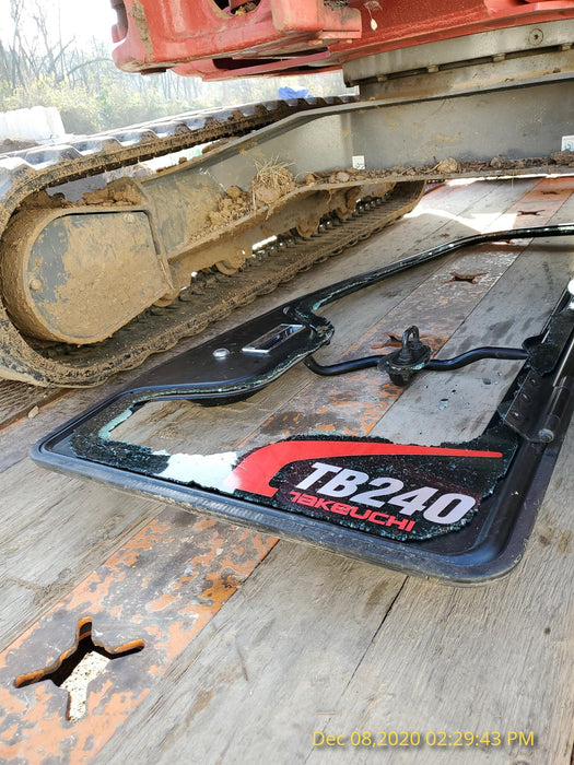 2020 Takeuchi TB240 CAB, AC/HEAT, THUMB