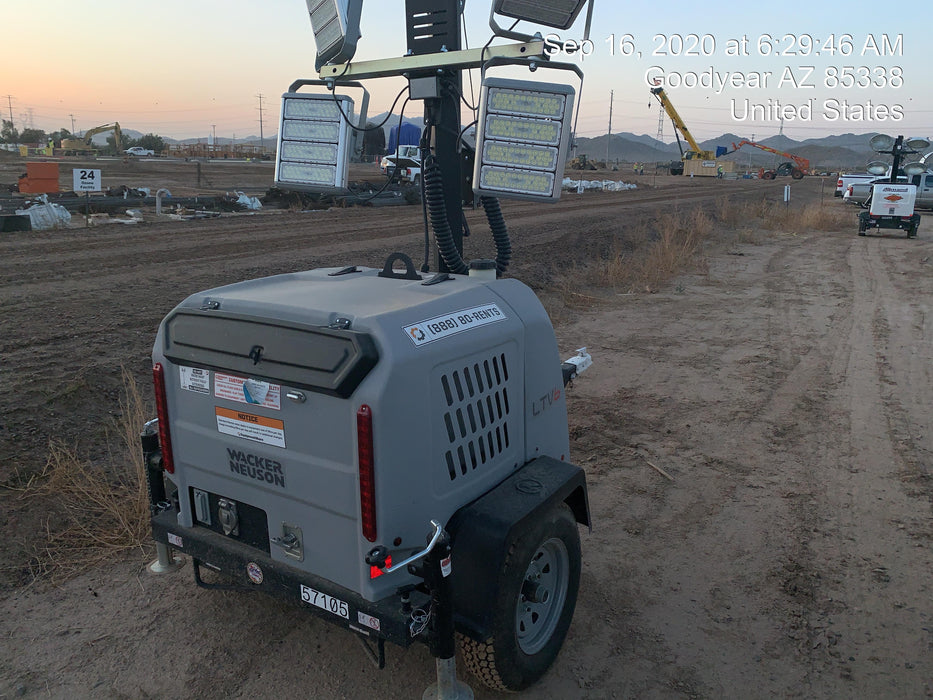 2019 Wacker Neuson LTV6K-LED Standard LED Towable Light Tower w/None