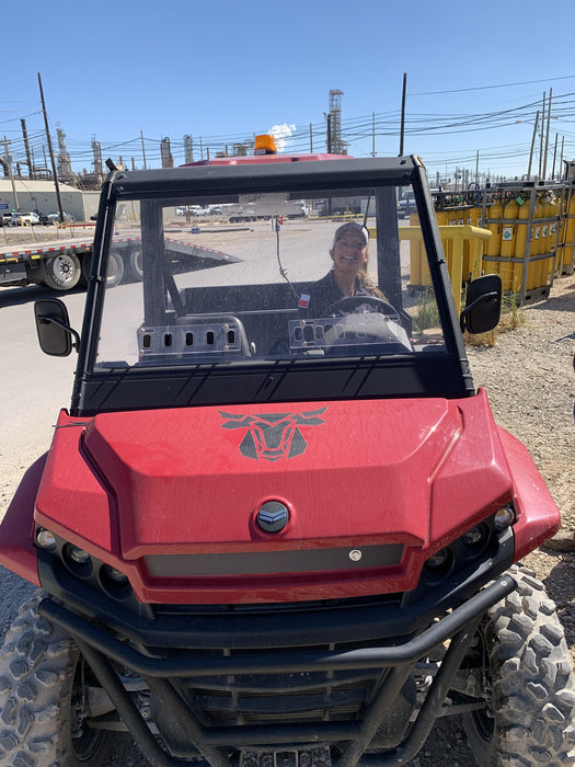 2021 Yanmar YU1000 Canopy, Steel Wheel, Poly WindShield, Beacon, Backup Alarm