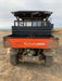 2022 Kubota RTV-X1140W-H Plastic Canopy, Windshield Acrylic Clear, LED Strobe Light, Wire Harness Kit, Back up Alarm