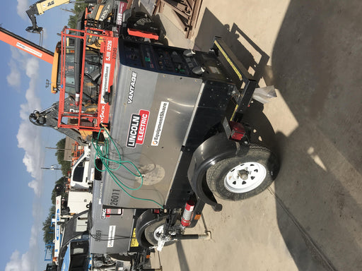 2019 Lincoln Electric Vantage 322 Lincoln Vantage 322 Welder w/Trailer, Light Kit, Cable Rack