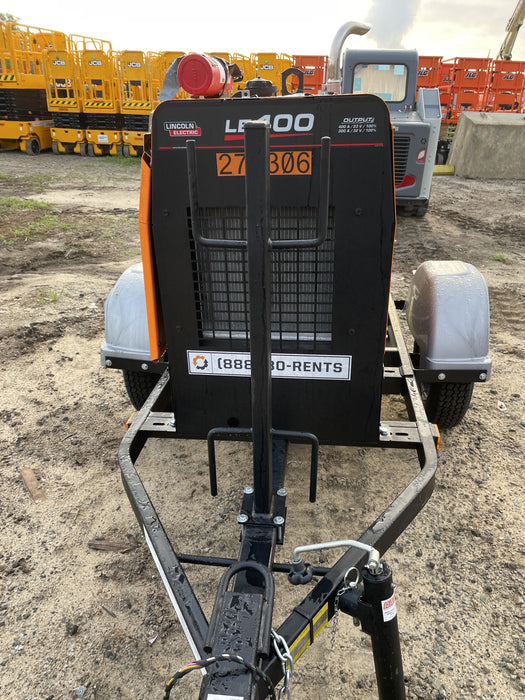 2022 Lincoln Electric LE400 Kubota V1505, Trlr, Cable Rack, Light Kit, ES Decals, T3