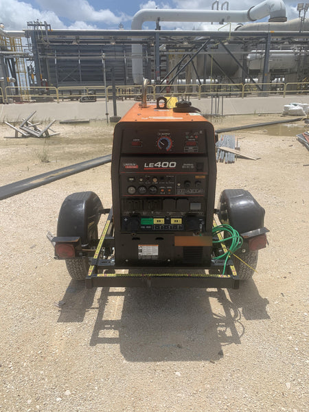 2022 Lincoln Electric LE400 Kubota V1505, Trlr, Cable Rack, Light Kit, ES Decals, T3