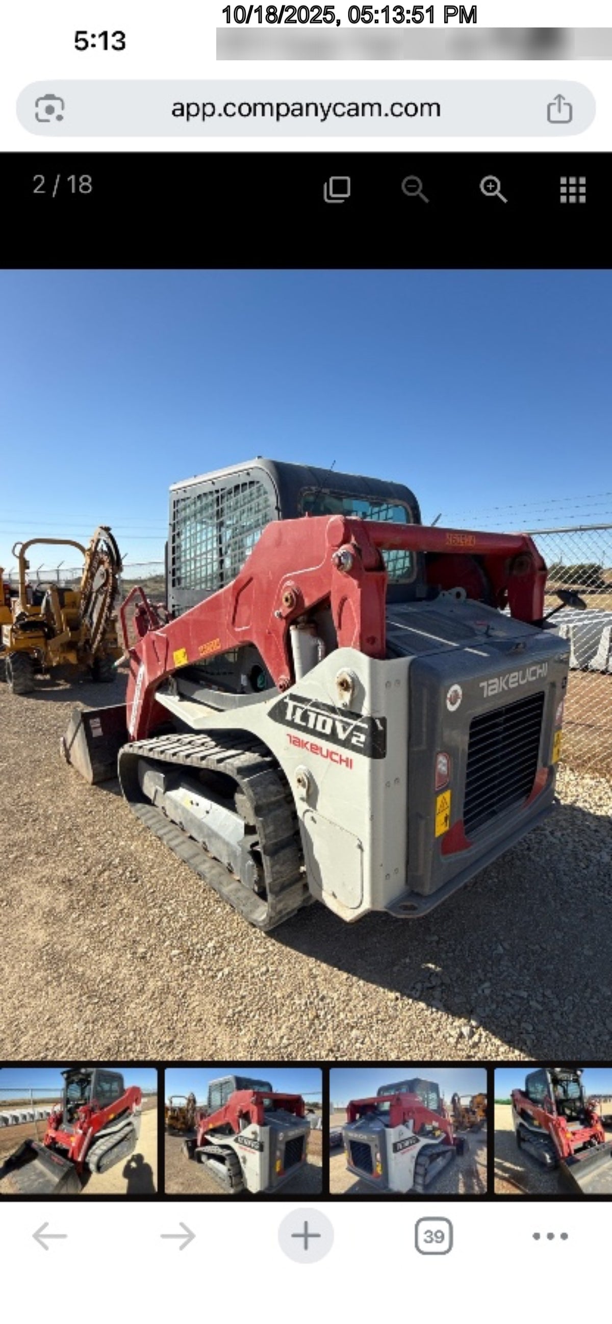 2024 TAKEUCHI TL10V2-CR