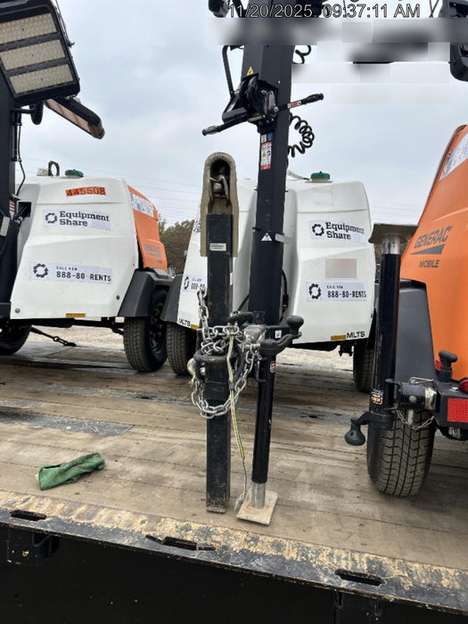 2023 Generac MLT2 Diesel, Flex Switch 120V Input, Powerzone Controller, (4) 320W LED Lights, 4kW Generator, 39.9 Gal Fuel Tank, 2" Ball, T3