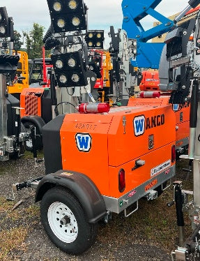 2024 Wanco WLTT-4MM4K Diesel, Deep Sea Controller, Shore Power Plug, Auto Start, (4) 350W LED Floodlights, 4kW Generator, 60 Gal Fuel Tank, 2" Ball, T3