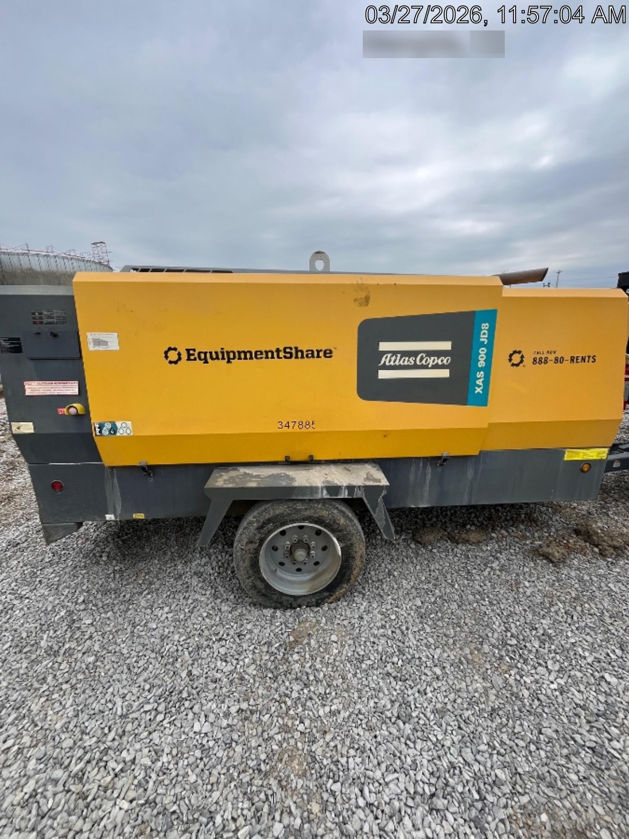2023 ATLAS COPCO XAS 900