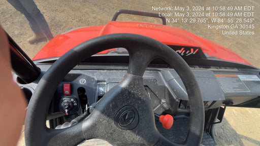 2024 Kubota RTV-X1140W-H 4WD, LED Strobe, Windshield Acrylic Clear, Plastic Canopy, Wire Harness Kit, Backup Alarm