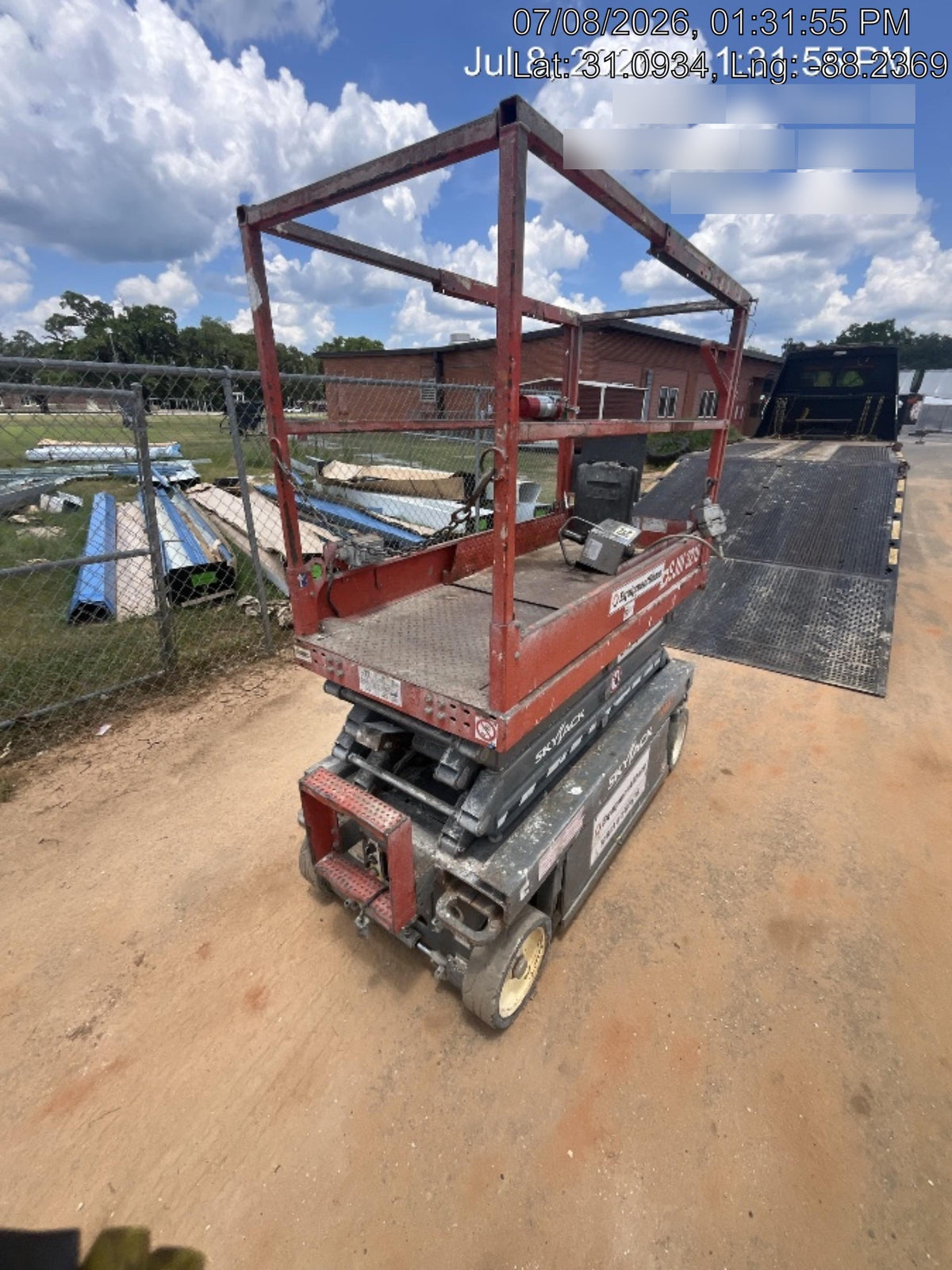 2019 Skyjack SJIII-3219 Standard Options