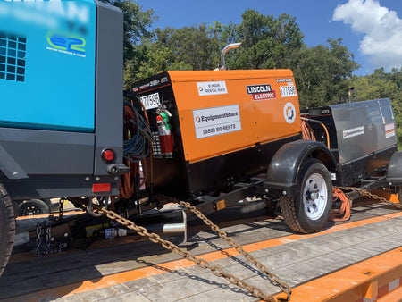 2021 Lincoln Electric Vantage 322 Vantage 322 Ready Pak 3 w/ Decals, ORANGE (includes trailer, cable rack, fender light kit) NO Telematics