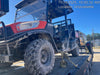 2022 Kubota RTV-X1140W-H Plastic Canopy, Windshield Acrylic Clear, LED Strobe Light, Wire Harness Kit, Back up Alarm