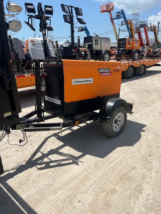 2022 Lincoln Electric LE400 Kubota V1505, Trlr, Cable Rack, Light Kit, ES Decals, T3