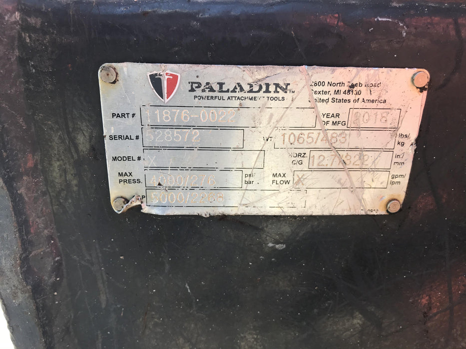 2019 PALADIN 76" Scrap Grapple Bucket - Paladin