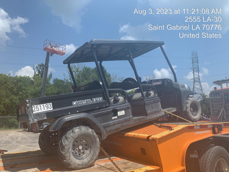 2023 Club Car CA1700D Canopy, Diesel, 4 Passenger