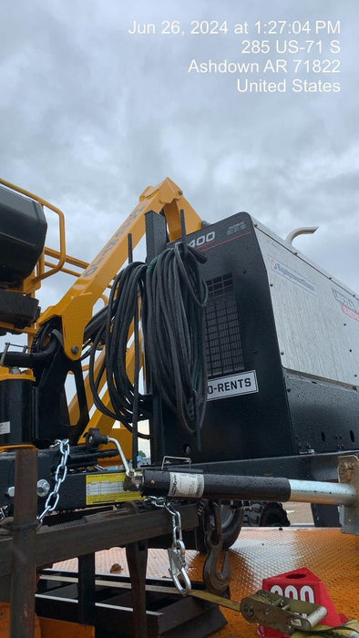 2024 Lincoln Electric LE400 Kubota V1505, Trlr, Cable Rack, Light Kit, ES Decals, T3