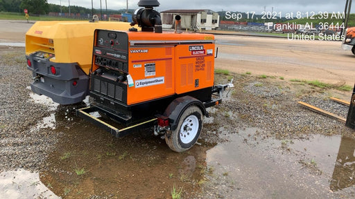 2021 Lincoln Electric Vantage 549X Ready Pak 3, ORANGE (includes trailer, cable rack, fender light kit)