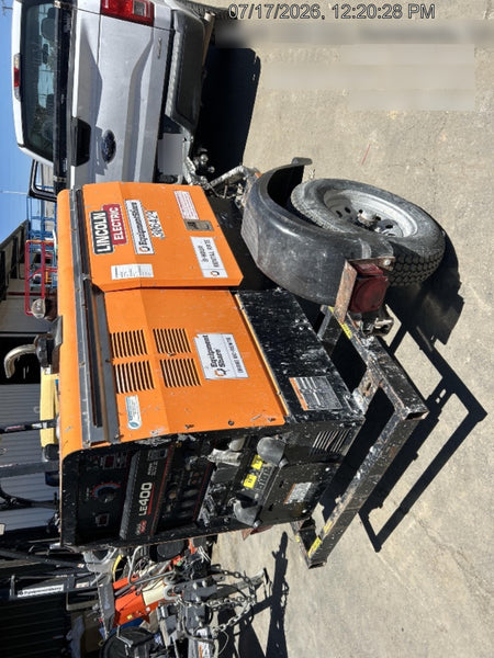 2023 Lincoln Electric LE400 Kubota V1505, Trlr, Cable Rack, Light Kit, ES Decals, T3