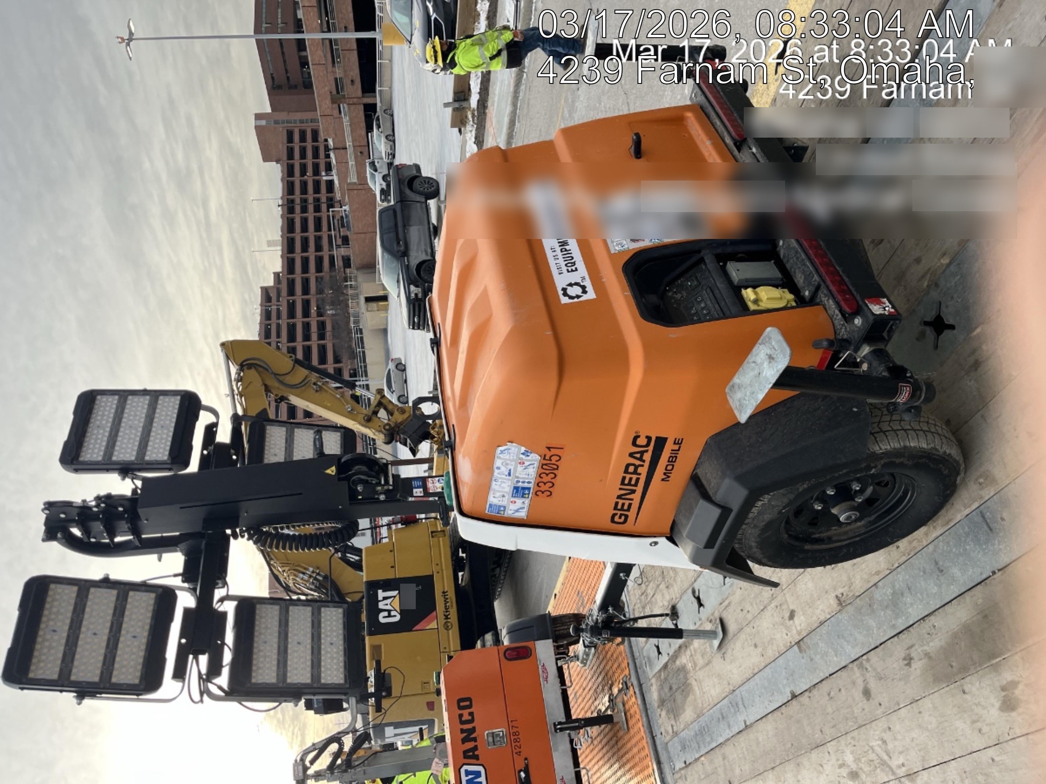 2023 Generac MLT2 Diesel, Flex Switch 120V Input, Powerzone Controller, (4) 320W LED Lights, 4kW Generator, 39.9 Gal Fuel Tank, 2" Ball, T3