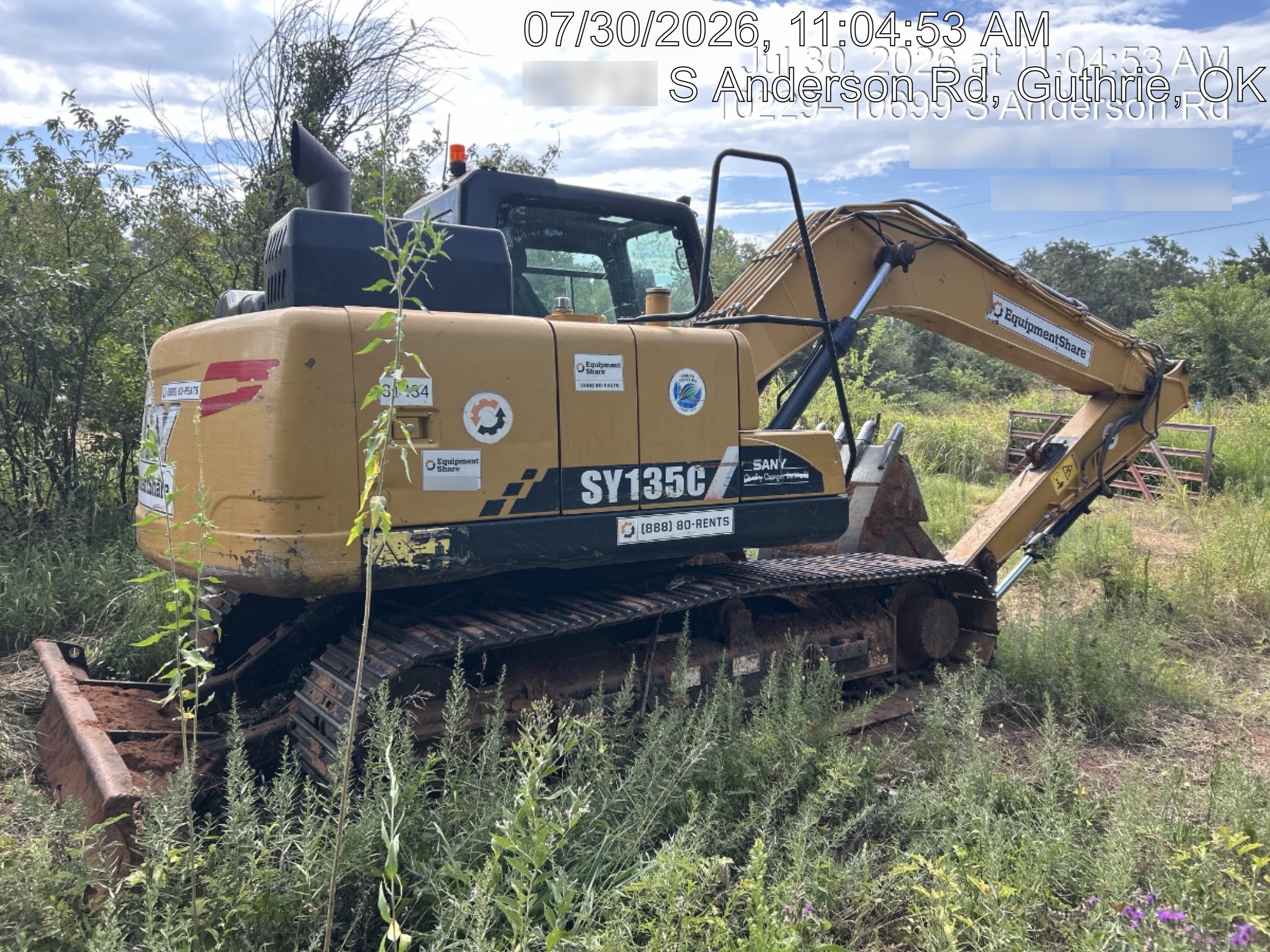 2019 SANY SY135C