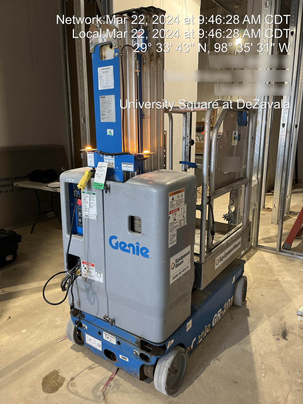 2020 GENIE GR-20