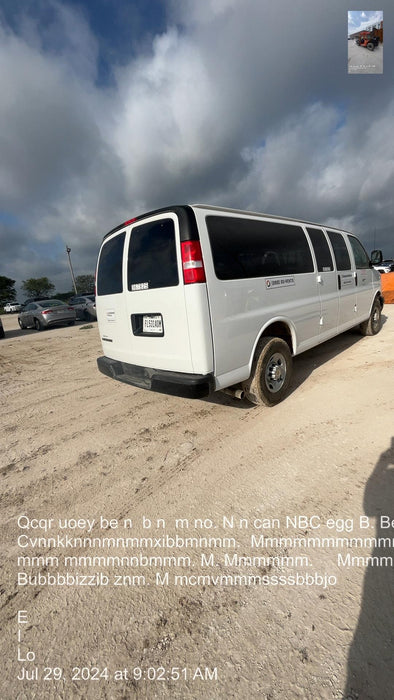 2023 CHEVROLET Express Van - Rental