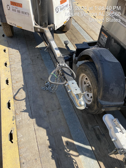 2023 Generac MLT2 Diesel, Flex Switch 120V Input, Powerzone Controller, 
(4) 320W LED Lights, 4kW Generator, 39.9 Gal Fuel Tank, 2" Ball, T3