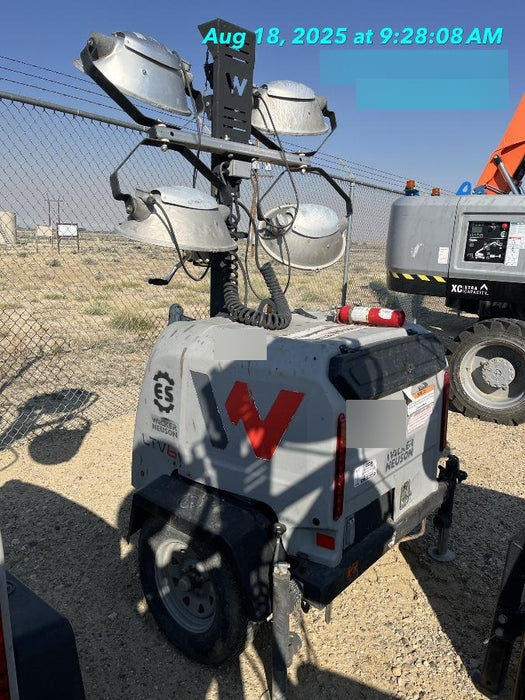 2018 Wacker Neuson LTV6L-MH Wacker Neuson LTV6L Mobile Light Tower w/Fuel Level Sensor Installed