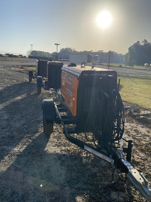 2021 Lincoln Electric Vantage 322 Vantage 322 Ready Pak 3 w/ Decals, ORANGE (includes trailer, cable rack, fender light kit) NO Telematics